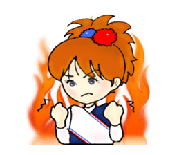 Emily is a cheerleader sticker #3308431
