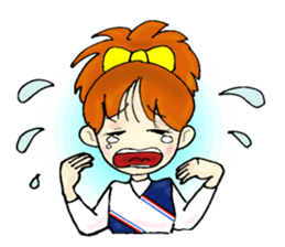 Emily is a cheerleader sticker #3308432