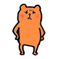 Untalktive Bear sticker #3308740