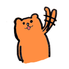 Untalktive Bear sticker #3308755