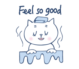 Bilingual cat. sticker #3309220