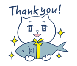 Bilingual cat. sticker #3309221