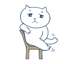 Bilingual cat. sticker #3309234