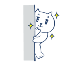 Bilingual cat. sticker #3309235