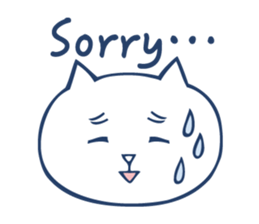 Bilingual cat. sticker #3309240