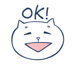 Bilingual cat. sticker #3309244