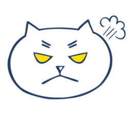 Bilingual cat. sticker #3309252