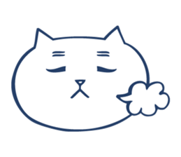 Bilingual cat. sticker #3309253