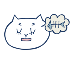 Bilingual cat. sticker #3309254