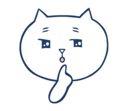 Bilingual cat. sticker #3309255