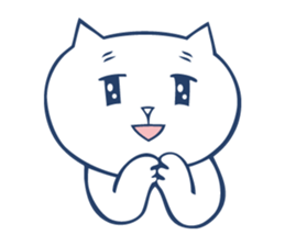 Bilingual cat. sticker #3309256