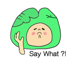 I am cabbage sticker #3309414