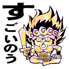 Gold soldier sticker #3309649