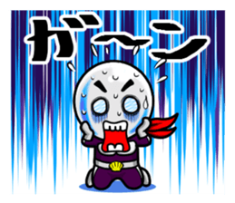 Mask of PEARL and GOLDCOIN MAN sticker #3309701