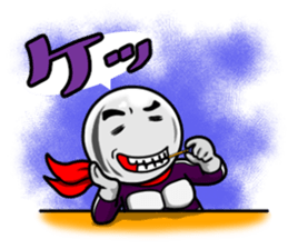 Mask of PEARL and GOLDCOIN MAN sticker #3309703