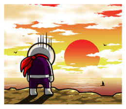 Mask of PEARL and GOLDCOIN MAN sticker #3309705