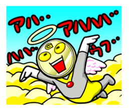 Mask of PEARL and GOLDCOIN MAN sticker #3309706