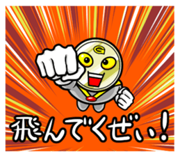 Mask of PEARL and GOLDCOIN MAN sticker #3309707