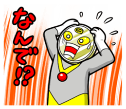 Mask of PEARL and GOLDCOIN MAN sticker #3309718