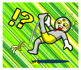 Mask of PEARL and GOLDCOIN MAN sticker #3309724