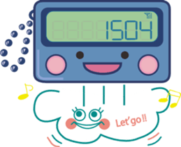 Pager Sticker (no alphabet) sticker #3310421