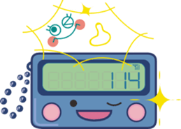 Pager Sticker (no alphabet) sticker #3310422