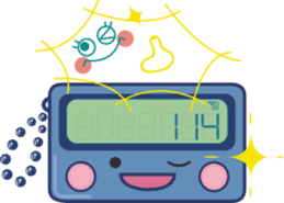 Pager Sticker (no alphabet) sticker #3310422