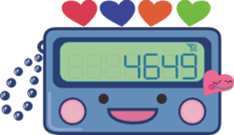 Pager Sticker (no alphabet) sticker #3310423