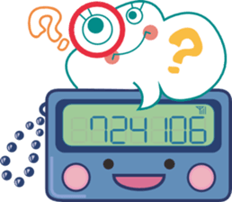 Pager Sticker (no alphabet) sticker #3310426