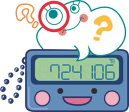 Pager Sticker (no alphabet) sticker #3310426