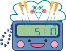 Pager Sticker (no alphabet) sticker #3310429