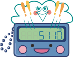 Pager Sticker (no alphabet) sticker #3310429