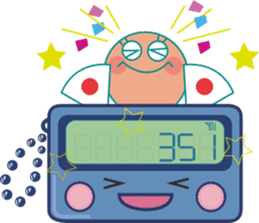 Pager Sticker (no alphabet) sticker #3310431