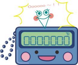 Pager Sticker (no alphabet) sticker #3310439