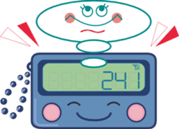 Pager Sticker (no alphabet) sticker #3310440