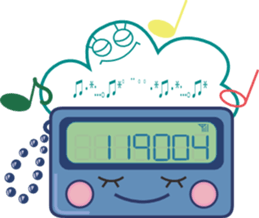 Pager Sticker (no alphabet) sticker #3310443