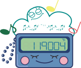 Pager Sticker (no alphabet) sticker #3310443