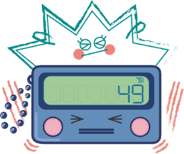 Pager Sticker (no alphabet) sticker #3310445