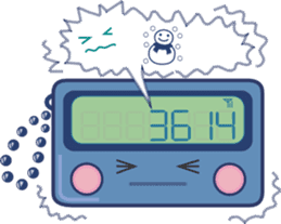 Pager Sticker (no alphabet) sticker #3310453