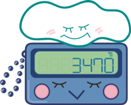 Pager Sticker (no alphabet) sticker #3310455