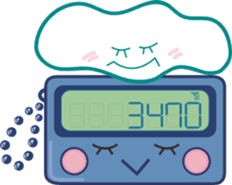 Pager Sticker (no alphabet) sticker #3310455