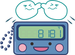 Pager Sticker (no alphabet) sticker #3310456