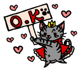 cat prince tibisuke sticker #3310460