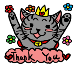 cat prince tibisuke sticker #3310463