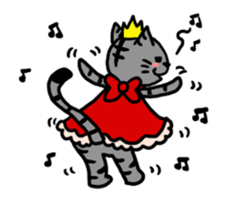 cat prince tibisuke sticker #3310476