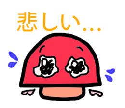 A angel of a shimeji mashroom. sticker #3310568