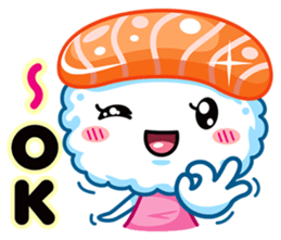 Sushi gang and friend 1 (English) sticker #3311029