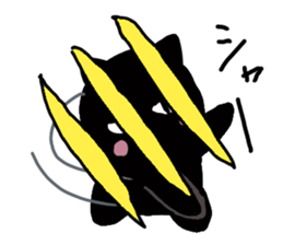 Black cat's sticker #3311271