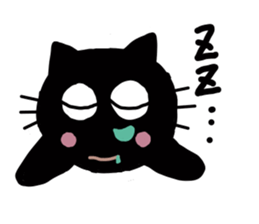 Black cat's sticker #3311296