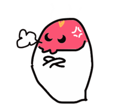 Cheerful ghost sticker #3311510